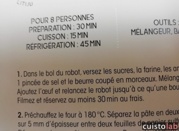 Pas d'indication sur l'accessoire à choisir