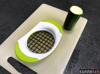 Utilisation du Elle à Table avec la courgette