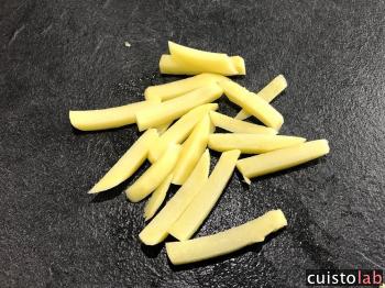 Les premières frites réussies avec le Nicer Dicer