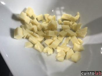 Cubes de fromage