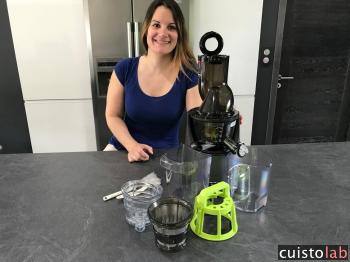 Avis Extracteur de jus EVO820 Kuvings de Kuvings