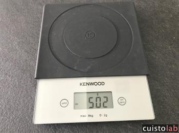 Avis Balance Electronique 2 g à 8 kg Plateau Verre Kenwood AT850B de Kenwood