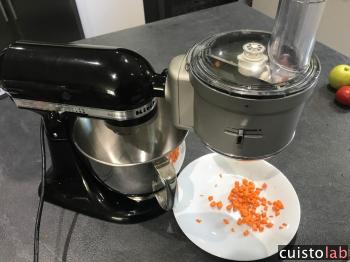 Avis Trancheur râpeur pour robot Artisan de Kitchenaid