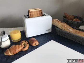 Avis Camry CR-3209 Grille-pain avec 2 fentes Blanc de Camry