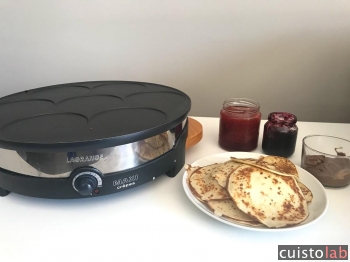 Avis Lagrange 109006 duo crêpière 2 plaques grande et mini de Lagrange