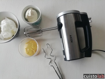 Avis Mixeur Batteur Électrique Inox 6 Vitesses Aicok 300W de Aicok