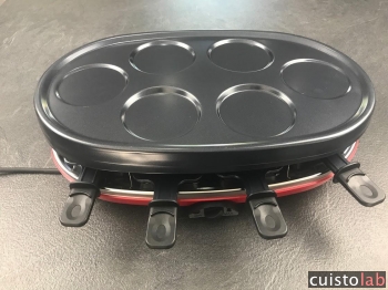 Avis Appareil à raclette, crêpière, gril RP418 de H.koenig