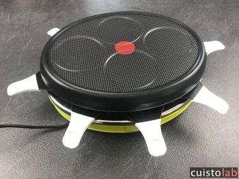 Avis Tefal RE138O12 Appareil à Raclette Déco Colormania 8 Coupelles de Tefal