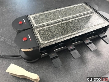 Avis Ultratec-Cuisine raclette RG1200S, gril articulé Duo 4 de Ultratec