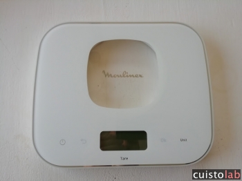 Avis Balance pour aliments Bluetooth de Moulinex