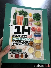 Avis En 1 heure, je cuisine mes lunchbox pour toute la semaine de Hachette