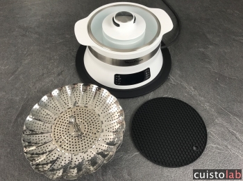 Avis Cuiseur vapeur Steam'up VJ504010  de Moulinex