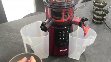Réalisation d'un sorbet de fruits avec l'extracteur de jus Rotel