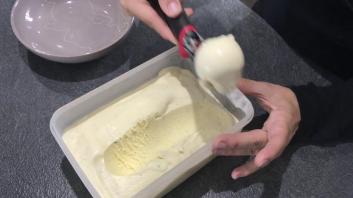 Résultat glace vanille Sorbetière Magimix