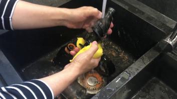 Test de nettoyage de l'extracteur de jus Regenere